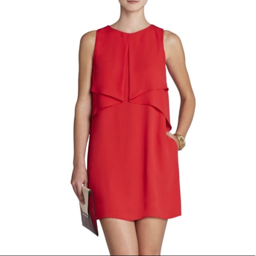 BCBGMaxazria Red Dress XS